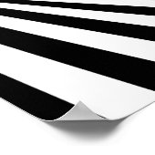 光イリュージョン背景(&W) ポスター (角)