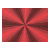 光イリュージョン赤いテーブルクロス テーブルクロス (正面(横))