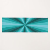 光イリュージョンAquaヨガマット ヨガマット (正面(横))