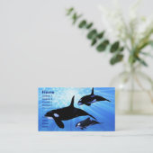 光エコー名刺 名刺 (スタンド正面)