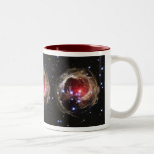 "光エコー"はSupergiant星の近くで塵を照らします ツートーンマグカップ
