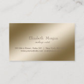 光エレガントスタイリッシュ輝の点滅ロイヤリティカード ロイヤリティカード (裏面)