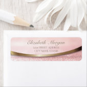 光エレガントモダンスタイリッシュ《写真》ぼけ味 ラベル (インサイチュ)