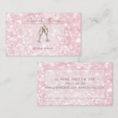 光エレガントモダンスタイリッシュ《写真》ぼけ味、眼鏡 名刺 (正面/裏面)