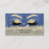 光エレガントモダン輝く《写真》ぼけ味、ラフェイクッシュ 名刺 (正面)