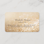 光エレガントモダン輝《写真》ぼけ味ロイヤリティカード ロイヤリティカード (裏面)