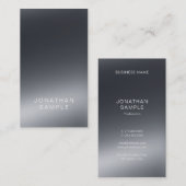 光エレガント影の平芸術的プロフェッショナル 名刺 (正面/裏面)