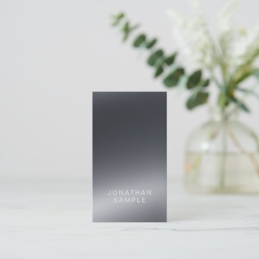 光エレガント影の平芸術的プロフェッショナル 名刺 (スタンド正面)