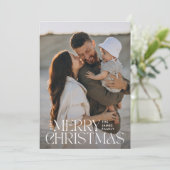 光エレガント海モダンミニマル青の植物体 シーズンカード (スタンド正面)