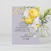 光エレガント素朴は私の花嫁になる 招待状 (スタンド正面)