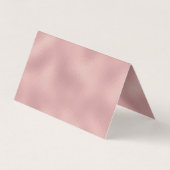 光エレガント輝赤面バラアニマルプリントモノグラム 名刺 (裏面)