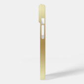 光エレガント金ゴールドティール(緑がかった色)iPhone 14 / iPadケース Case-Mate iPhoneケース (裏面 / 左)