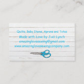 光カスタマイズ青裁縫機3 名刺 (裏面)