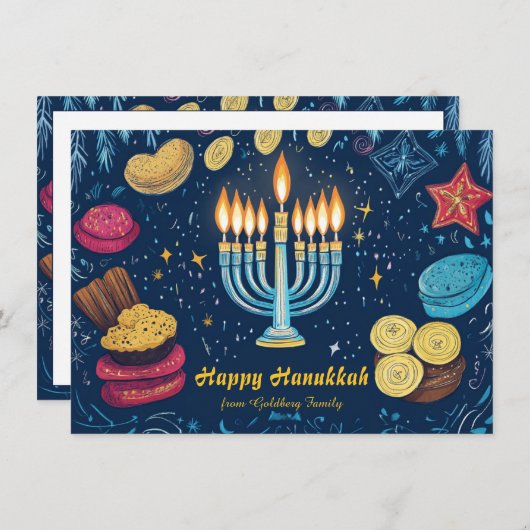 光カスタムの文字フェスティバル: シーズンカード (正面/裏面)