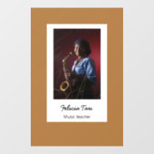 光カスタムミュージシャン茶色 ウィンドウサイン (シート)