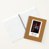 光カスタムミュージシャン茶色 ノートブック (内部)