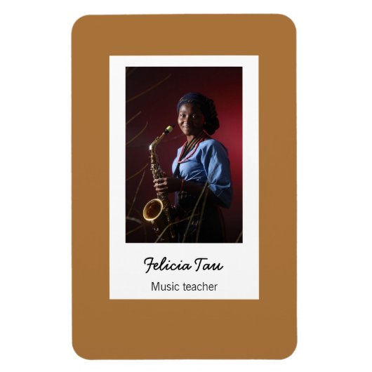 光カスタムミュージシャン茶色 マグネット (縦)