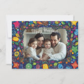 光カスタム文字フェスティバルの鮮やか シーズンカード (正面)