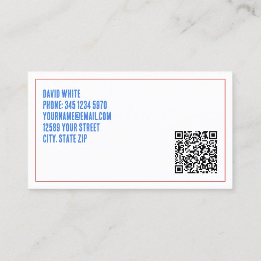 👓光カスタム系QR 名刺 (裏面)