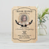 光カスタム結晶ボール心理パーティー 招待状 (スタンド正面)