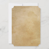 光カスタム結晶ボール心理パーティー 招待状 (裏面)