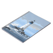 光カラフルの家の海 ノートブック (左側)