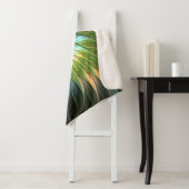 光カラフルファンタジーフラワーフラクタルアート シェルパブランケット (インサイチュ)