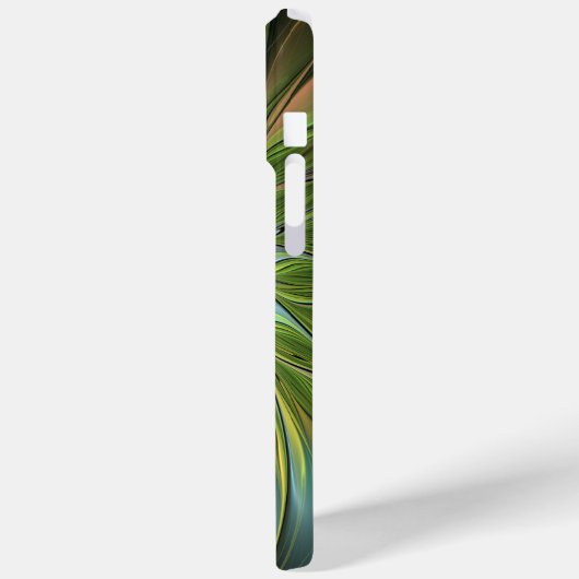 光カラフルファンタジーフラワーフラクタルアート Case-Mate iPhoneケース (裏面 / 左)