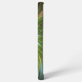 光カラフルファンタジーフラワーフラクタルアート SAMSUNG GALAXYケース (左側面)