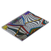 光カラフル幻覚手帳 ノートブック (左側)