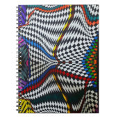 光カラフル幻覚手帳 ノートブック (正面)