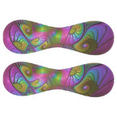 光カラフル抽象芸術トリップ（幻覚体験）のようなフラクタル ソフトボール (パネル)