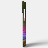 光カラフル抽象芸術トリップ（幻覚体験）のようなフラクタル Case-Mate iPhoneケース (裏面 / 左)