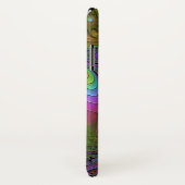 光カラフル抽象芸術トリップ（幻覚体験）のようなフラクタル Case-Mate iPhoneケース (裏面/右)