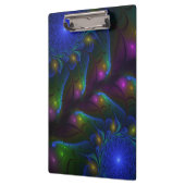 光カラフル抽象芸術フラモダンルトリップ（幻覚体験）のようなタル クリップボード (左)