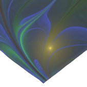 光カラフル抽象芸術フラモダンルトリップ（幻覚体験）のようなタル ショートテーブルランナー (コーナー)