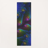 光カラフル抽象芸術フラモダンルトリップ（幻覚体験）のようなタル ヨガマット (正面)