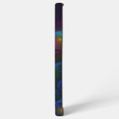 光カラフル抽象芸術フラモダンルトリップ（幻覚体験）のようなタル SAMSUNG GALAXYケース (左側面)