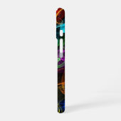 光カラフル爆発 iPhone 16ケース (左側面)