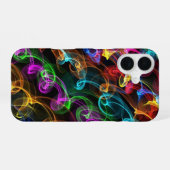 光カラフル爆発 iPhone 16ケース (裏面横)