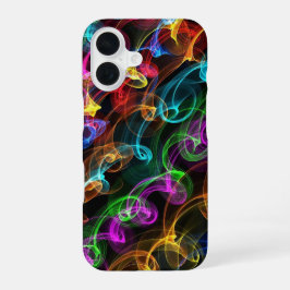 光カラフル爆発 iPhone 16ケース