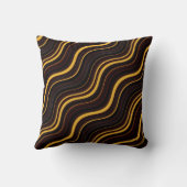 光カラフル錯覚波状パターンイニシャル クッション (裏面)