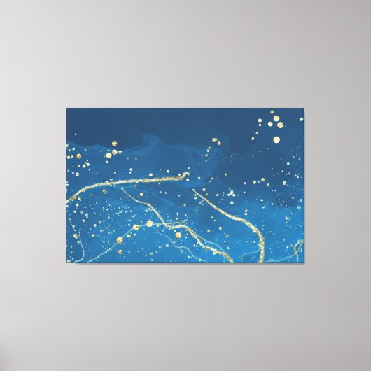 光グリッター キャンバスプリント (正面)