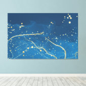 光グリッター キャンバスプリント (インサイチュ (ウッドフロア))