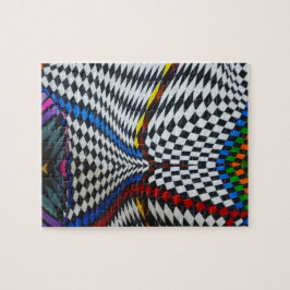 光サイケデリック錯覚 ジグソーパズル