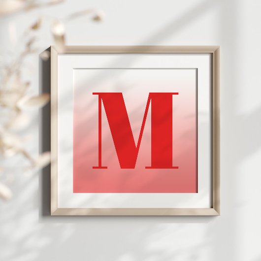 光サンゴ勾配 ポスター