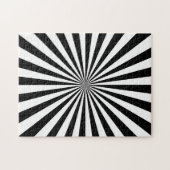 光サンバースト式紡績輪デザイン ジグソーパズル (横)