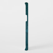 光ターコイズ抽象芸術氷 Case-Mate iPhoneケース (裏面/右)