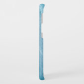 光ターコイズ抽象芸術氷 Case-Mate iPhoneケース (裏面/左)