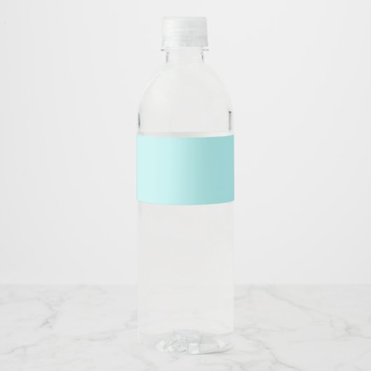 光ターコイズ ペットボトルラベル (正面)